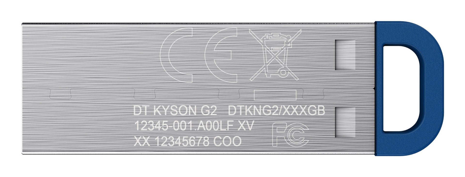 Kingston 64GB DataTraveler Kyson 220MB/s Metal USB 3.2 Gen 1