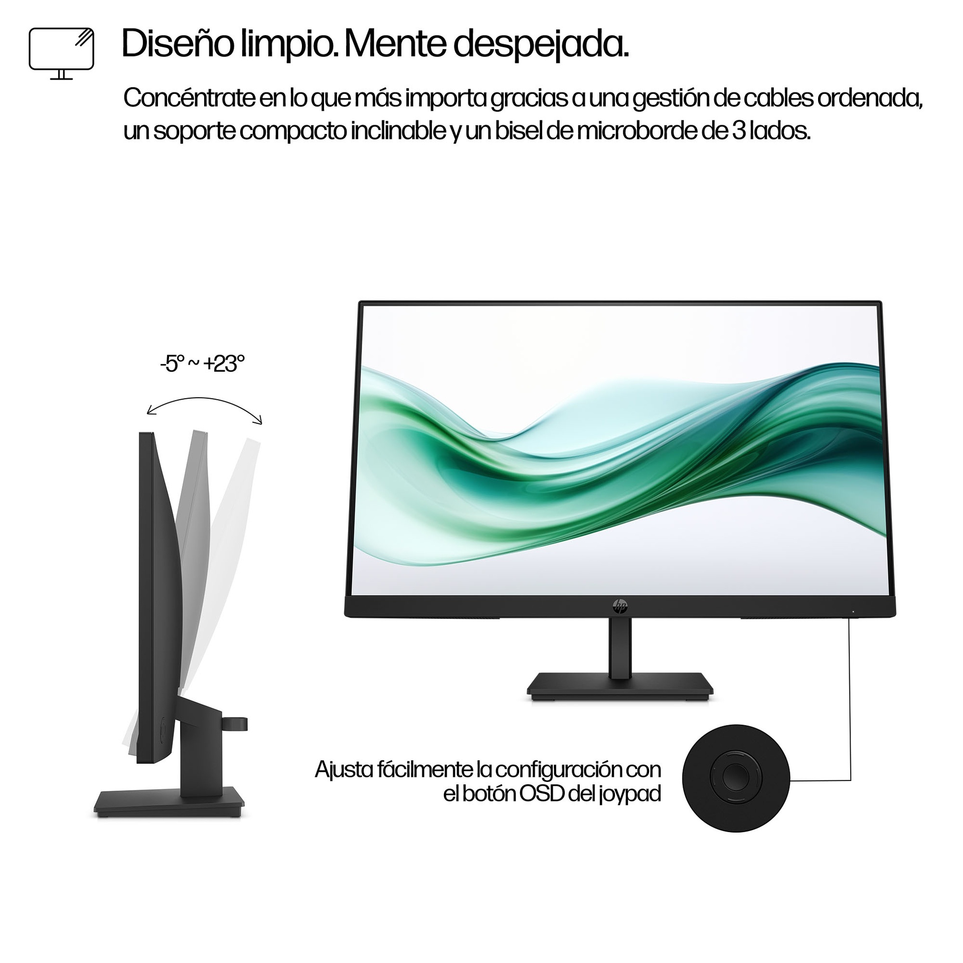 HP Monitor Series 3 Pro 23.8 inch FHD 324pv