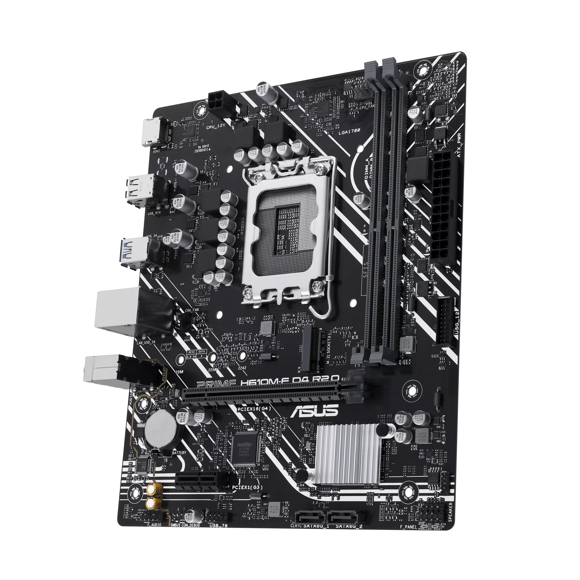 ASUS TARJETA MADRE PRIME H610M-F DDR4 R2.0