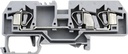 Bornera riel din 6mm² libre mantenimiento con resorte delantero BM6