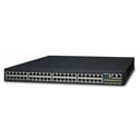 Switch administrado apilable de capa 3 de 48 puertos 10/100/1000T + 4 puertos 10G SFP+