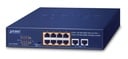 Switch de escritorio de 8 puertos 10/100/1000T 802.3at PoE + 2 puertos 10/100/1000T (120 vatios)