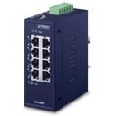 Switch Fast Ethernet Compacto Industrial de 8 Puertos 10/100TX (Temperatura de Funcionamiento de -40 a 75 Grados C)