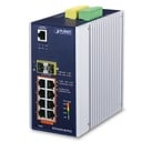 Switch Administrado Industrial L3 de 8 Puertos 10/100/1000T 802.3bt PoE + 2 Puertos 100/1000X SFP
