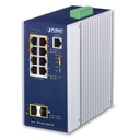 Switch Industrial Gestionado SFP de 4 Puertos 10/100/1000T 802.3at + 4 Puertos 10/100/1000T + 2 Puertos 100/1000X SFP (-40~75 Grados C)