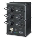 Switch Ethernet Industrial Administrado 10/100/1000T de 6 Puertos Con Clasificación IP67 (-40 ~ 75 Grados C)