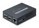 Conversor de Medios SFP 10/100/1000BASE-T a 100/1000BASE-X Dual