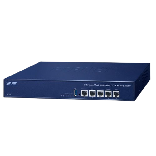 Enrutador de seguridad VPN empresarial de 5 puertos 10/100/1000T