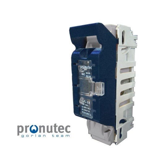 Base desconectable en carga, 1 polo, para fusibles NH00 (seccionador fusible)