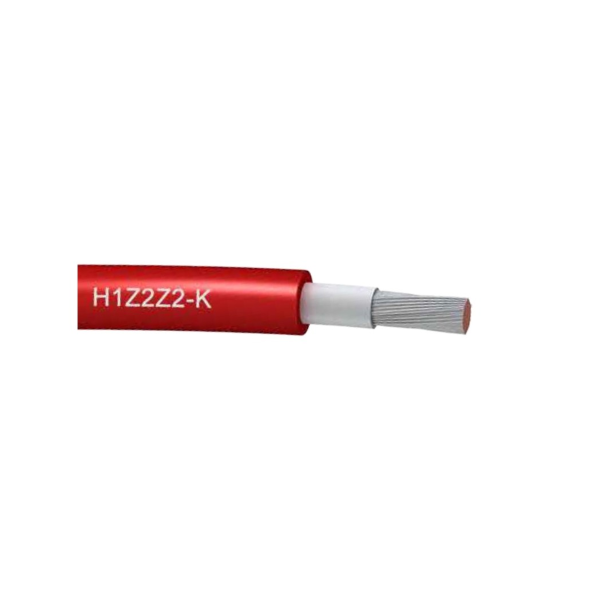 Cable solar Rojo 4mm² H1Z2Z2-K x 1mt