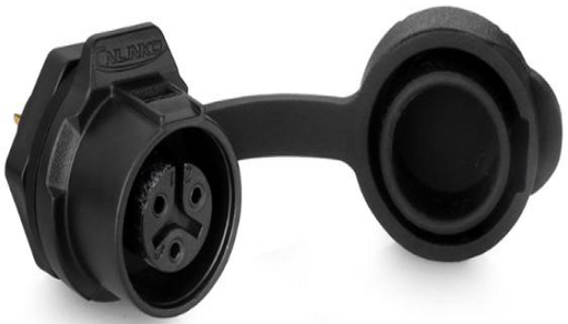Conector Serie LP-12 Hembra 3 Pines Socket Soldar CNLINKO