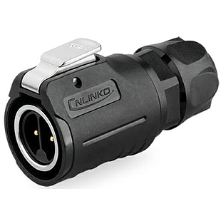 Conector Serie LP-16 Macho 2 Pines Plug Soldar CNLINKO