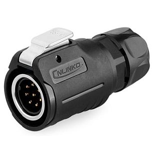 Conector Serie LP-16 Macho 8 Pines Plug Soldar CNLINKO
