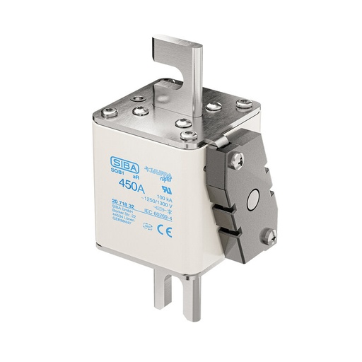 FUSIBLE SIBA URS SQB2 550A aR 1250/1300V DIN110