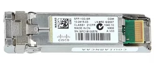 Módulo Cisco 10G MMF, 850-nm wavelength, LC duplex