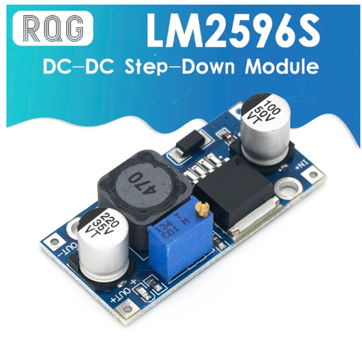 Módulo conversor DC-DC LM2596S step down, ajustable 3A, regulador de voltaje