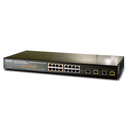 Switch Poe 16 Port 10/100Mbps  + 2 SFP Web Smart (Descontinuado)
