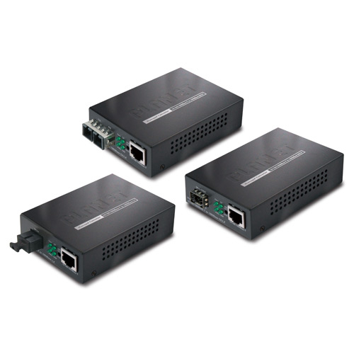 Conversor de Medios Gestionado Web/SNMP 10/100/1000Base-T To 1000Base-SX (Descontinuado)