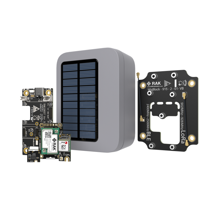 WisBlock Kit 2nd Gen LoRa-based GPS Tracker with Solar Panel (Descontinuado)