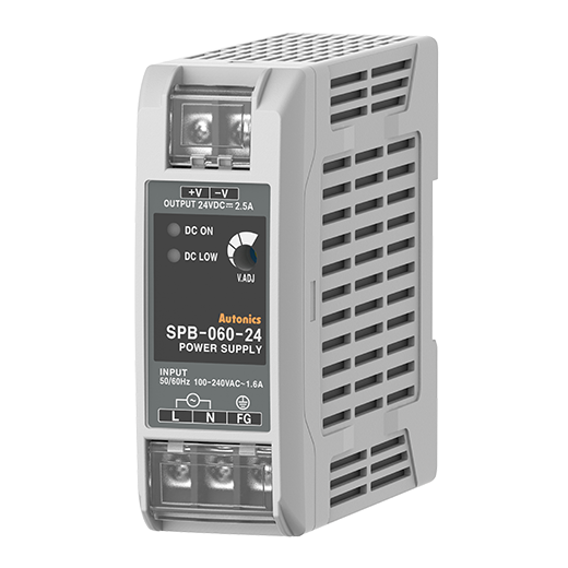 Fuente de poder, Riel Din , Salida 24 VCC, 60 W, 2.5 Amp, Entrada 100-240 VCA 50/60 Hz
