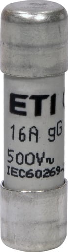 Fusible 10x38 mm; curva gG; 500V marca ETI ,v2