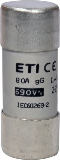 Fusible 22x58 mm; curva gG; 690V; marca ETI v2