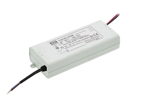 Driver LED plástico corriente PFC 60W PLD-60