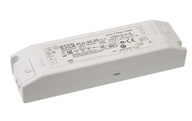 Driver LED plástico voltaje 30W PLC-30