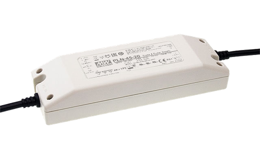 Driver LED plástico voltaje PFC 45W PLN-45