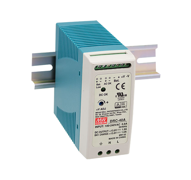 Fuente de poder riel DIN con UPS 40W DRC-40