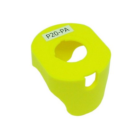 Protector plástico para botonera emergencia 22mm