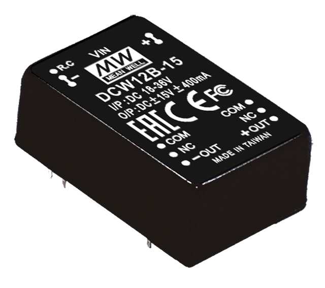 Conversor DC-DC modular 12W DCW12