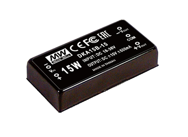 Conversor DC-DC modular 15W DKA15