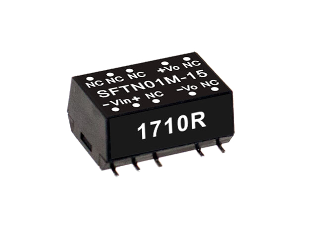Conversor DC-DC SMD no regulado 1W SFTN01