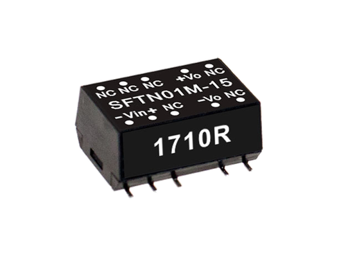 Conversor DC-DC SMD no regulado 1W SFTN01