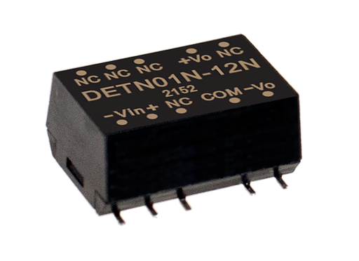 Conversor DC-DC SMD no regulado 1W DETN01-N