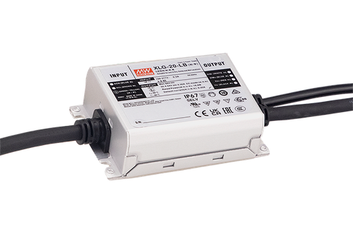 Driver LED metal de corriente PFC 20W XLG-20