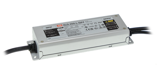 Driver LED metal de potencia DALI-2 200W XLG-200-DA2