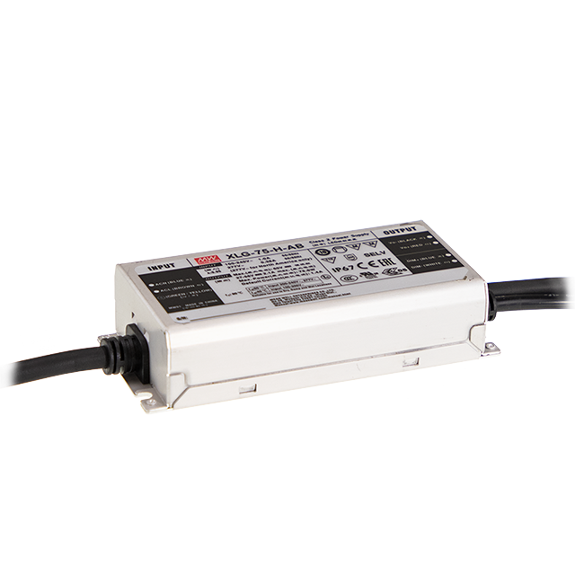 Driver LED metal de potencia PFC 75W XLG-75