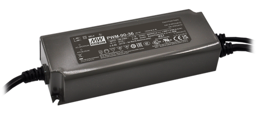 Driver LED plástico voltaje flicker PFC opción DALI DALI-2 90W PWM-90
