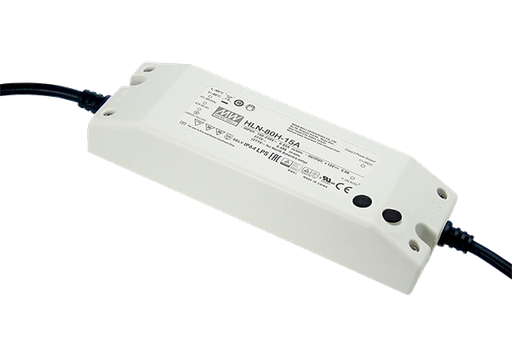 Driver LED plástico voltaje PFC 80W HLN-80H