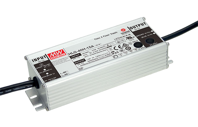 Driver LED carcasa metálica voltaje 40W HLG-40H