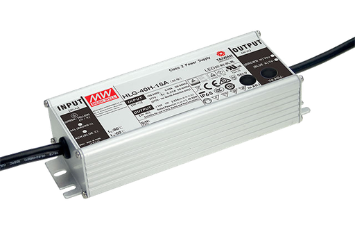 Driver LED carcasa metálica voltaje 40W HLG-40H