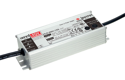 Driver LED carcasa metálica voltaje 60W HLG-60H
