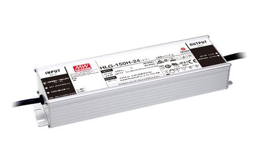 Driver LED carcasa metálica voltaje 150W HLG-150H