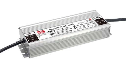 Driver LED carcasa metálica voltaje 320W HLG-320H