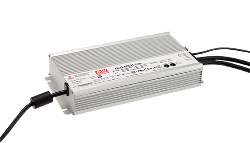 Driver LED carcasa metálica voltaje 600W HLG-600H