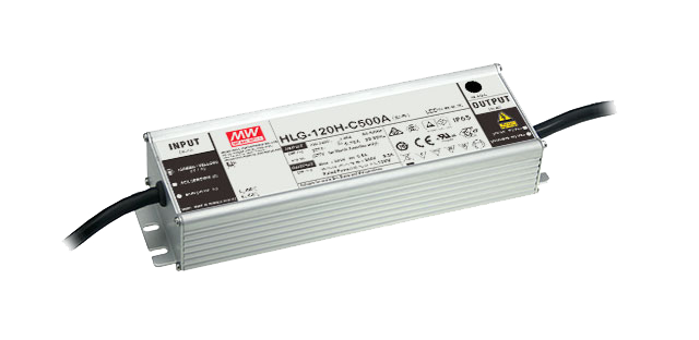 Driver LED carcasa metálica corriente 120W HLG-120H-C
