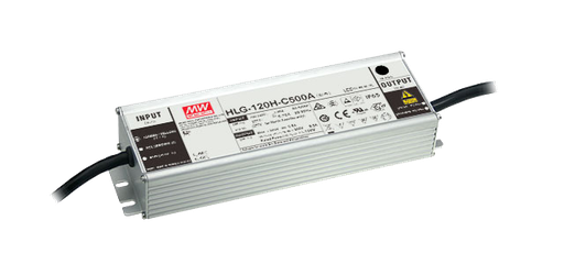 Driver LED carcasa metálica corriente 120W HLG-120H-C