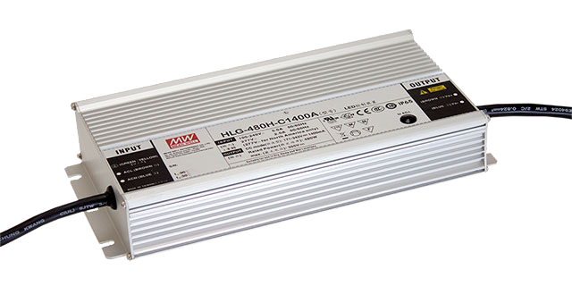 Driver LED carcasa metálica corriente 480W HLG-480H-C